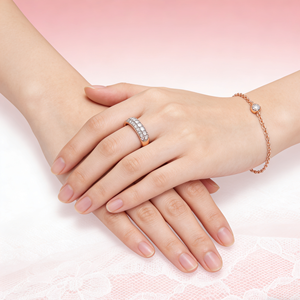 Bague de fiançailles et de mode en or massif 9K/10K/14K/18K avec diamant CVD cultivé en laboratoire certifié IGI, style classique, pour hommes et femmes - Product Image 3