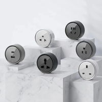 KLASS Ali Vente à Chaud Universel Multifonctionnel Smart Desk Desktop Power Socket Track Rail System Power Track Home light strip