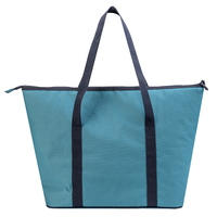 Sac de pique-nique de luxe pour 4 personnes, 600D, avec compartiment isotherme de grande capacité et poignée de transport