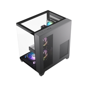 Boîtier <span class=keywords><strong>PC</strong></span> Gaming Mini M-ATX en Gros, Boîtier d'Ordinateur Fishtank & Tour 4PCI, Cabinet <span class=keywords><strong>PC</strong></span> Gaming Mini 0.50mm SPCC pour <span class=keywords><strong>PC</strong></span> Préassemblés - Product Image 3