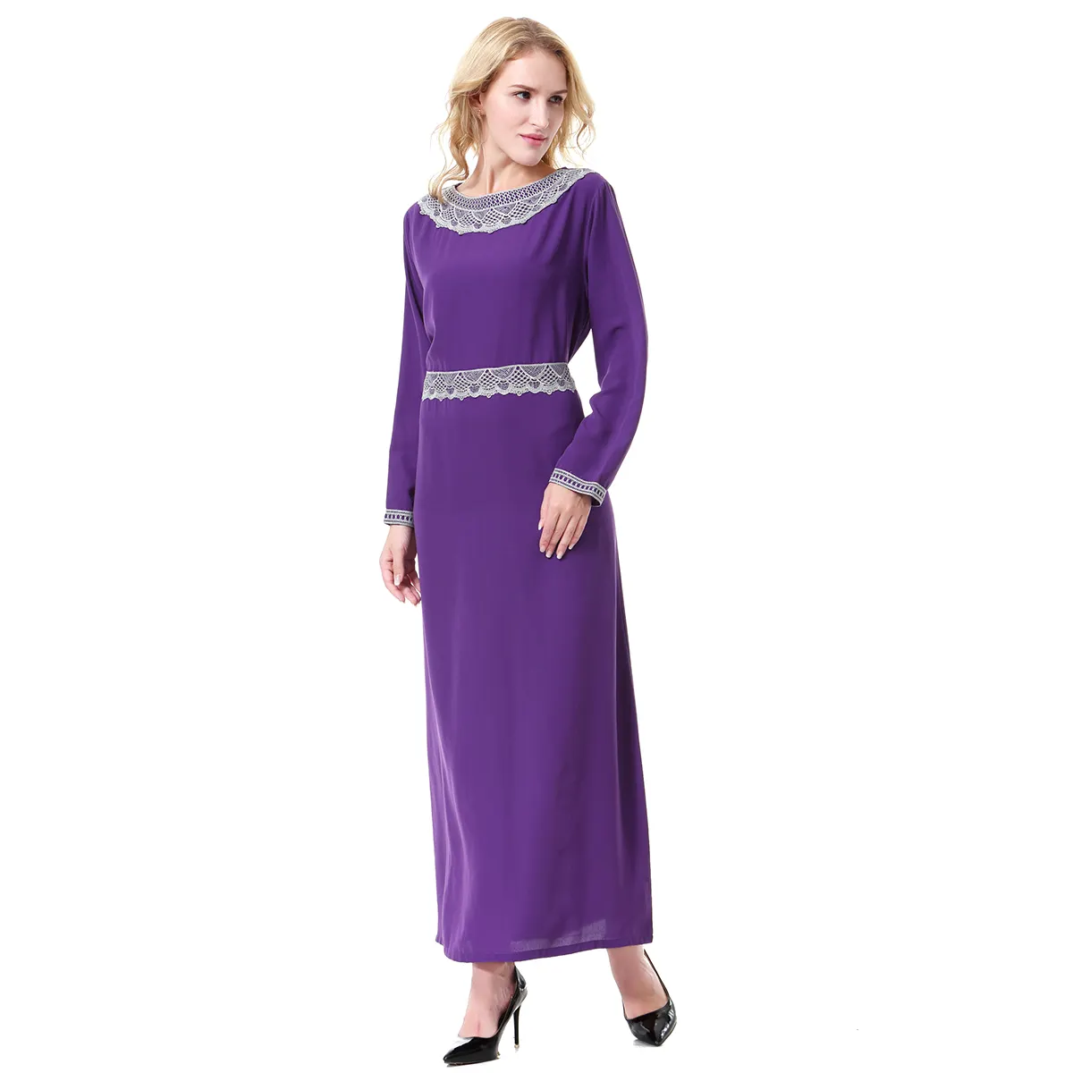 Muslim Dress Dubai Turkish Islamic Clothing Kids Fashionable Women Clothing Ethnic