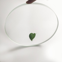 Ventana Circular de Vidrio Borosilicato DIN7080, Transparente y Templada, para Equipos