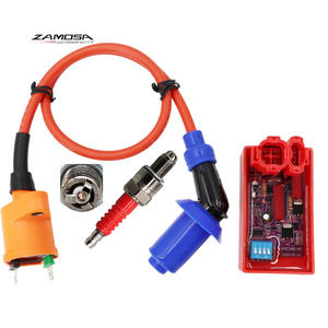 Hiệu Suất Racing 6 Pins AC CDI Hộp Cuộn Dây Đánh Lửa A7tjc <span class=keywords><strong>Spark</strong></span> Plug Gy6 50 80 110 125 150cc Xe Máy Xe Tay Ga ATV Go Kart - Product Image 1