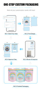 Bolsa con Cierre Ecológica Personalizada para Frutas Deshidratadas y Alimentos para Mascotas, con Rebanadas de Mango, Fresa y Piña - Product Image 5