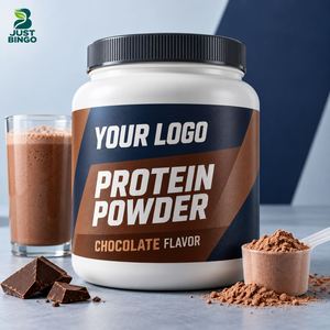 Poudre de protéines végétales avec options de conditionnement en boîte et en sachet individuel, développement de produits nutritionnels personnalisés et fourniture OEM - Product Image 1