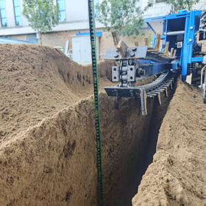 Sleuven Graven Kettingzaag Sleuf Sleuf Graven Geautomatiseerde Sleuf Machine Mini Digger - Product Image 1