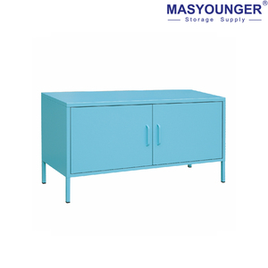 Easy Assembly Freestanding Steel Colorful <strong>Wardrobe</strong> Cabinet Large Capacity Modern Bedroom Storage for Apartment Home Furniture - Product Image 5