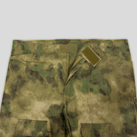 Combinaison tactique de combat camouflage vert G2 unisexe à manches longues pour l'entraînement en extérieur, la chasse et l'utilisation sur le terrain
