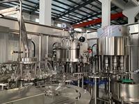 CE certification complète automatique de boissons gazeuses équipement de production