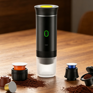 New Upgraded 3 in 1 20Bar Rechargeable Espresso <b>Coffee</b> <b>Machine</b> Portable for Home Office - Product Image 1