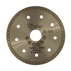Disco de diamante Ttake de 115 mm Turbo Gres para cortar baldosas de porcelana - Product Image 2