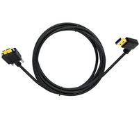 Cable de carga y datos USB 3,0 a macho a Micro B de 30cm con bloqueo de tornillo doble para controlador duro externo