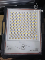 500 Watts 600W Réflecteur de lumière solaire Projecteur solaire de camping avec puce LED SMD Projecteur solaire urbain pour utilisation dans le jardin