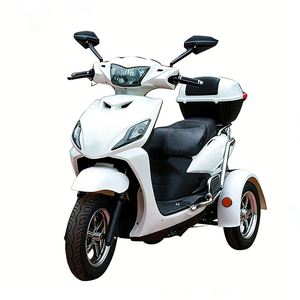 <span class=keywords><strong>Bicicleta</strong></span> Eléctrica de 3 Ruedas Estilo Retro, Scooter de Movilidad Urbana, Motocicleta Eléctrica de 800W con Neumáticos Anchos, Triciclo Eléctrico para Adultos, para Desplazamientos Diarios - Product Image 2