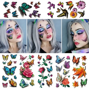 Tatuaggi Temporanei Personalizzati a Farfalla per Donne e Ragazze, Impermeabili, di Lunga Durata, Alta Qualità, Sexy e Colorati - Product Image 2