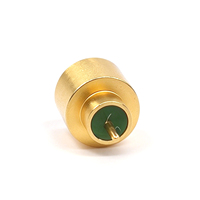 Connecteur coaxial RF plaqué or série SMP 50 ohms, prise femelle à montage sur circuit imprimé, DC-26,5 GHz pour équipement de test micro-ondes, série SSMP 40 GHz