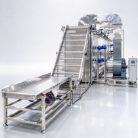Industriële continue gaasbanddroger 10 ton per dag automatische fruit- en groentedroger voor boerderijen en voedselverwerkingsbedrijven
