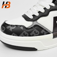 Hebo Sneakers décontractées légères en toile souple, Sneakers pour hommes pour la marche, Chaussures de sport personnalisées respirantes