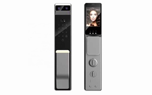 Sensor de Metal de estilo clave OEM, carcasa de origen GUA, alta seguridad, huella dactilar inteligente, tarjeta de identificación facial, cerradura de puerta, conectividad WiFi en la nube - Product Image 6