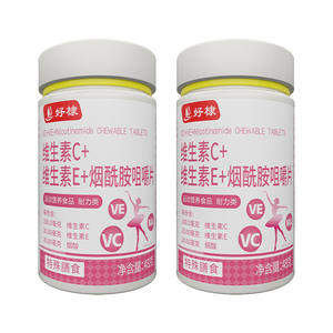 טבליות לעיסה של האודי, תזונה מיוחדת, ויטמין C, ויטמין <span class=keywords><strong>E</strong></span>, ניקוטינאמיד, 60 יחידות, למבוגרים, תזונת ספורט, משפרות חסינות, 2 כמוסות ליום - Product Image 5