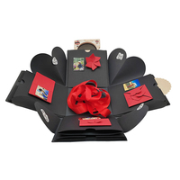 Carpas de Regalo Sorpresa Hechas a Mano de Alta Gama con Explosión de Brillo para Cumpleaños, Aniversarios, Bodas - Álbum de Fotos Personalizado y Scrapbook