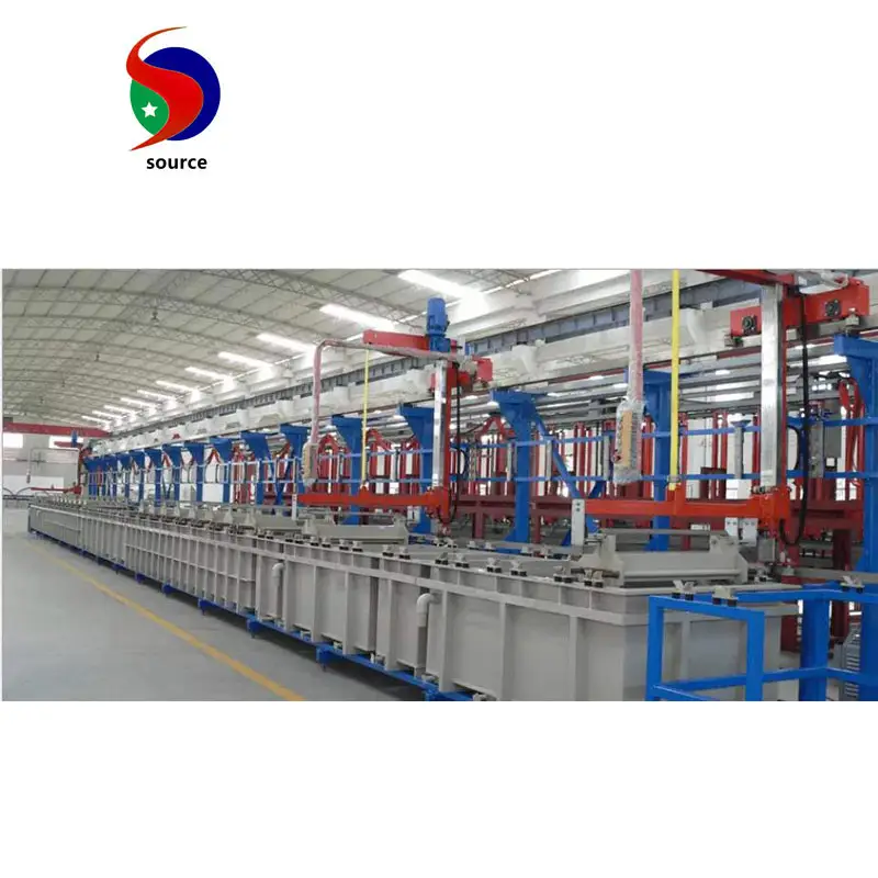 automatic metal electroplating line / plating equipment /chrome plating machine