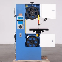 Scie à ruban verticale Machine à scier verticale L-23/35S pour la coupe d'aluminium en plastique et métal avec table inclinable