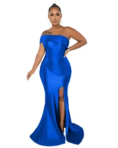 Floor length long sexy elegant party formal prom evening dresses for ladies women