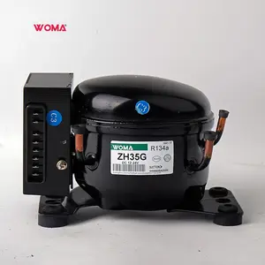 Compressor refrigerador woma dc 12v-24v, zh35g r134a