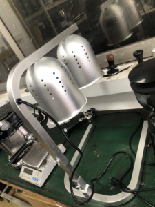 Electric Double-Head <strong>Food</strong> Heat Lamp with 2 Bulbs Free <strong>Standing</strong> and Adjustable for Commercial or Household Use - Product Image 3