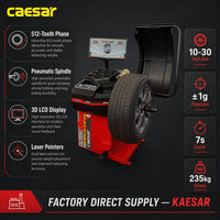 Balanceadora de Ruedas Inteligente Totalmente Automática KAESAR D-990E, 512 Dientes, Fase 3D, Pantalla LCD, Láser OPT SPO, 10-30 Pulgadas