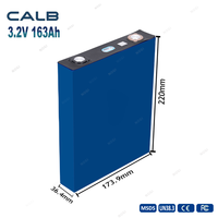 CALB L173F163 3.2V 163Ah Sel Baterai Lifepo4 Prismatik dengan Siklus Hidup Panjang, Sel LFP untuk Sistem Penyimpanan Energi Surya Rumah Tangga