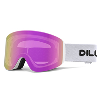 Gafas de Esquí Personalizadas Dilupu con Protección UV400 Antivaho, OEM, Correas Personalizadas, Lentes Magnéticas, Gafas Deportivas para Snowboard