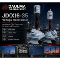 Transformateur de tension immergé dans l'huile 35 kV pour extérieur JDX6-35 pour la détection de fuite à la terre - Achat industriel