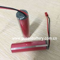 Batterie QB 3.6V 3.7V 4.2V 1S 1S1P 18650 QB18650 avec cathode LiMn, taux de décharge 0.5C, avec PCB/JST, certifiée KC/CE, 500 cycles
