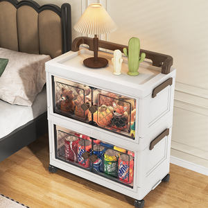 Armoire de Rangement Pliable Monobloc Sans Installation en Matériau PP Commande Minimale Boîtes et Bacs de Rangement pour Garde-Robe d'Enfant à Usage Domestique - Product Image 6