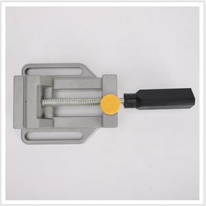 Single Handle Quick Right Angle Clamp Flat Jaw Vise Small <b>Bench</b> Vise Woodworking <b>Tools</b> Right Angle Fixing Clamp Welding Clamp - Product Image 5