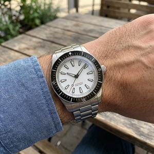 Movimiento automático Miyota 9015, reloj mecánico de acero inoxidable, resistente al agua hasta 200 m, relojes de buceo, fabricantes de logotipos personalizados - Product Image 2