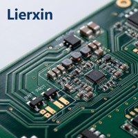 Lierxin LEX-CAMP-LIGHT HASL Lampe LED solaire de camping extérieure avec contrôle PCB, panneau solaire MPPT 20W à 2 couches, LiFePO4 USB-C PWM