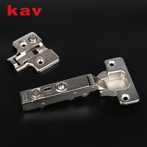 Hardware per Cucina: Cerniere a Due Vie 3D Regolabili, Nichelate, Resistenti alla Ruggine, con Chiusura Ammortizzata, Idrauliche Nascoste per Armadietti, Ospedali, Scuole - Product Image 3