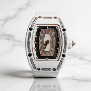 <span class=keywords><strong>Montre</strong></span> de luxe pour <span class=keywords><strong>femme</strong></span>, <span class=keywords><strong>montre</strong></span> mécanique <span class=keywords><strong>avec</strong></span> diamants, boîtier tonneau <span class=keywords><strong>avec</strong></span> cadran squelette, <span class=keywords><strong>montre</strong></span> automatique élégante - Product Image 1