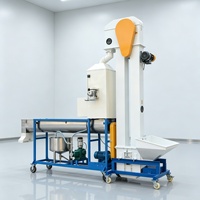 Machine de traitement des semences industrielles à vis sans fin, dispositif de revêtement automatique des grains et des semences pour ligne de production de nettoyage des semences