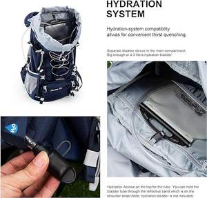 Zaino con telaio interno <span class=keywords><strong>75L</strong></span> con copertura antipioggia zaino montagna escursionismo - Product Image 3