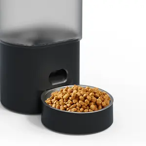 Pet Feeder 2 In 1 Button Is Used To Feed 3L Dog Feeder Regularly Automatic Feeder Is Used For Cats