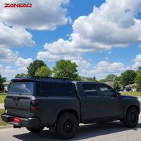 Capot rigide en alliage d'aluminium pour pick-up avec portes latérales solides et porte arrière vitrée pour Mitsubishi Triton