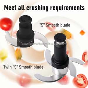 Picadora Eléctrica de Alimentos Comercial de Acero Inoxidable, Picadora Multifuncional de Verduras y Carne - Product Image 6