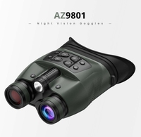 Gafas de Visión Nocturna Digitales, Binoculares Infrarrojos, Detección IR de 600 m, Telémetro Láser, Cámara de Visión Nocturna para Observación en Exteriores
