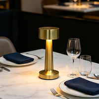 Lampe de table LED tactile en fer en forme d'haltère, style nordique moderne et créatif, avec chargement USB, lumière d'ambiance blanche chaude et intensité réglable, idéale pour chambre à coucher ou bar, rose