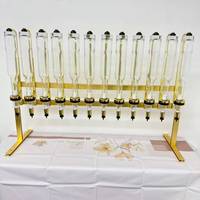 Support métallique pour distributeur de parfum à 12 têtes de 375 ml, idéal pour les boutiques de parfums et les décorations de mariage (vente en gros)