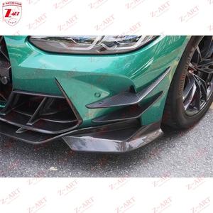 Z-ART CFA DRY Spoiler avant en fibre de carbone pour BMW M3 <span class=keywords><strong>M4</strong></span> 2021+ Spoiler avant en fibre de carbone sèche pour G80 G81 G82 G83 M3 <span class=keywords><strong>M4</strong></span> - Product Image 6
